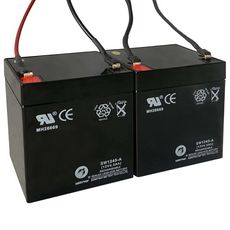 Batteries de rechange de scooter electrique 2 pcs 12V 4,5Ah