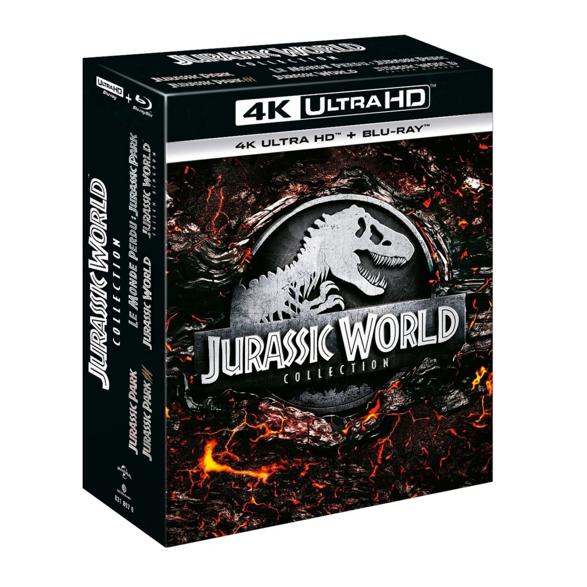 50% sur Coffret Jurassic Park et Jurassic World DVD - DVD Zone 2 - Achat &  prix