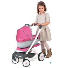 Smoby Combi Poussette Landau Bebe Confort Pas Cher A Prix Auchan