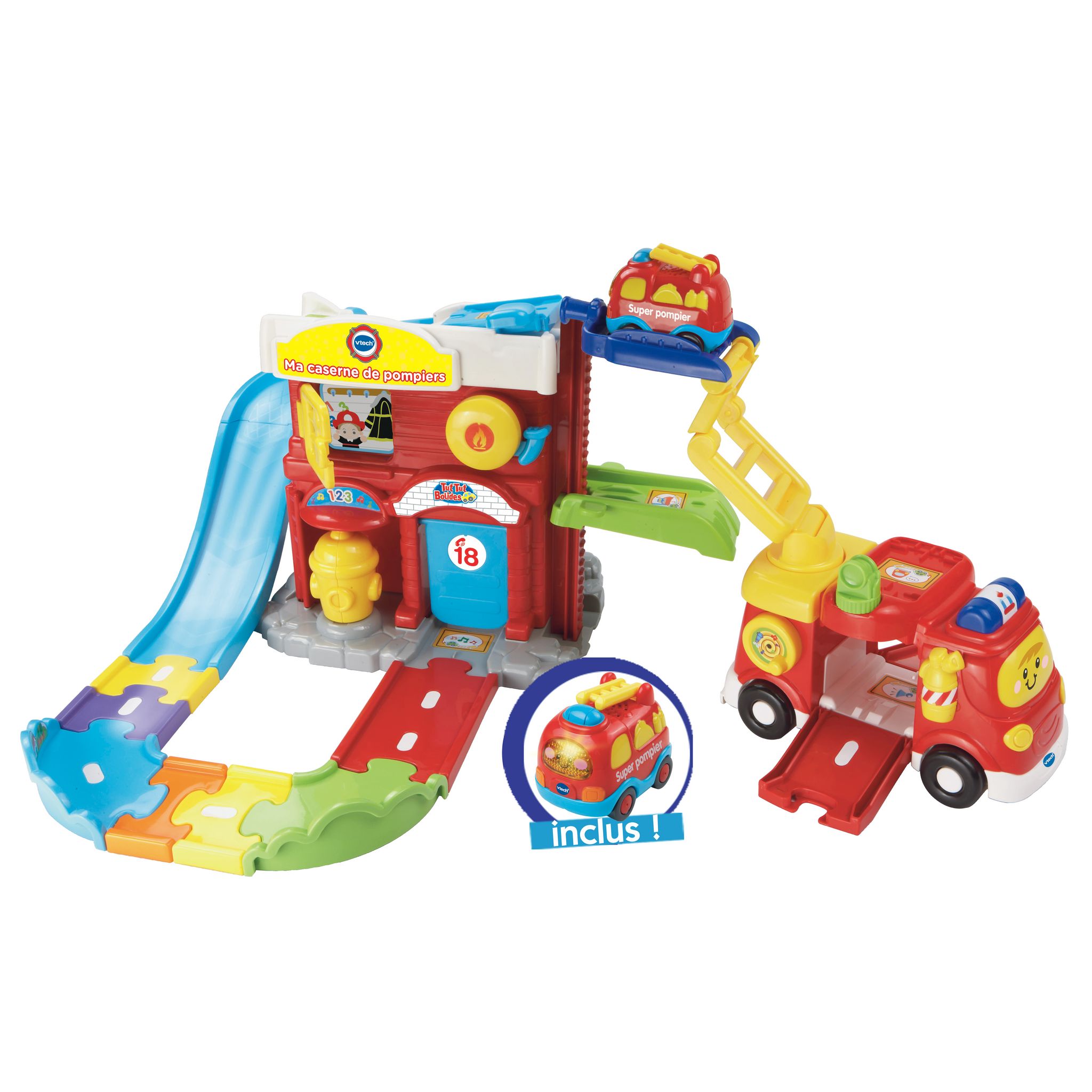 VTECH Maxi coffret SOS pompiers pas cher 