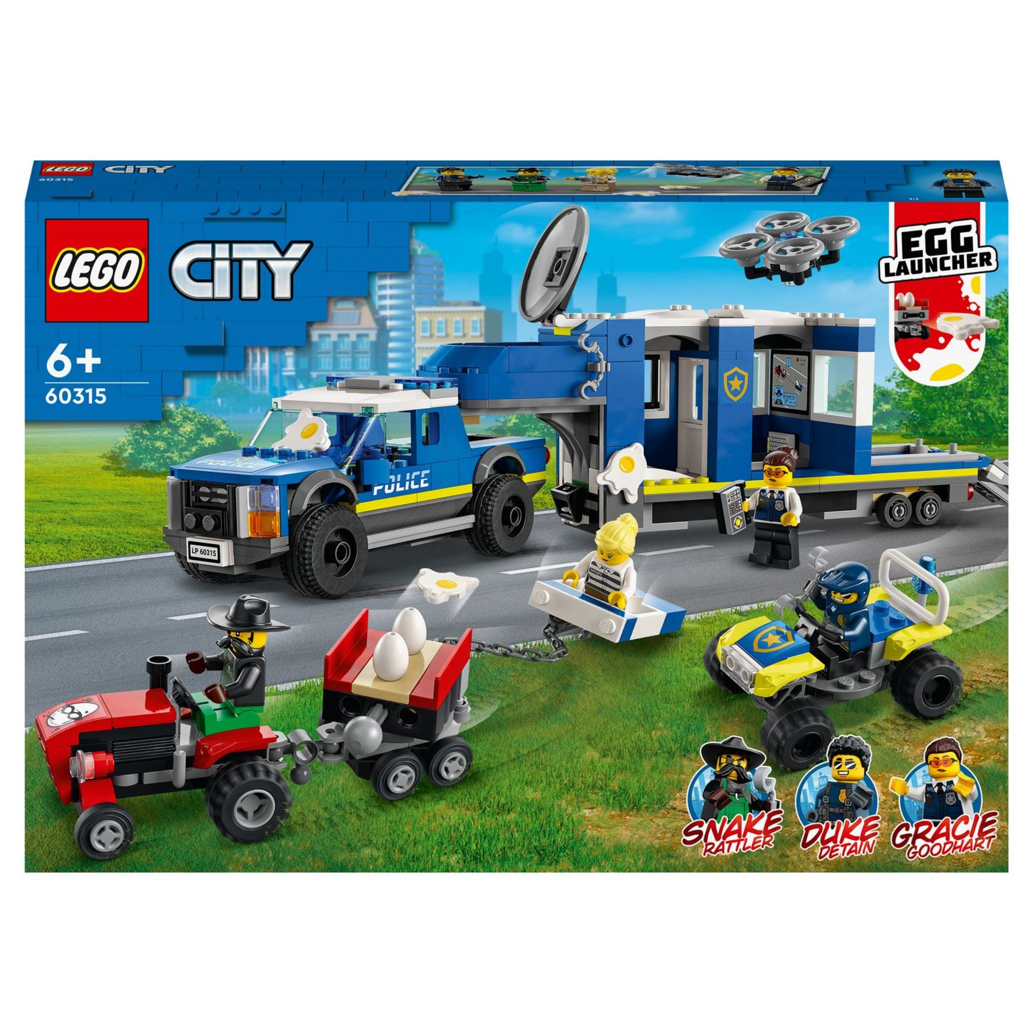 LEGO Le camion de commandement mobile de la police