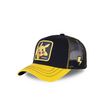 CAPSLAB Casquette Capslab trucker Pokemon Pikachu Noir Visière Jaune. Coloris disponibles : Noir