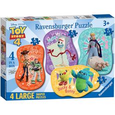 RAVENSBURGER 4 Puzzles grandes formes Toy Story 4