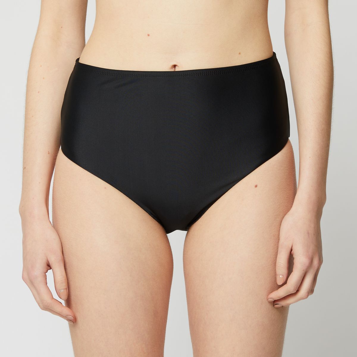 INEXTENSO Bas de maillot de bain noir femme pas cher Auchan