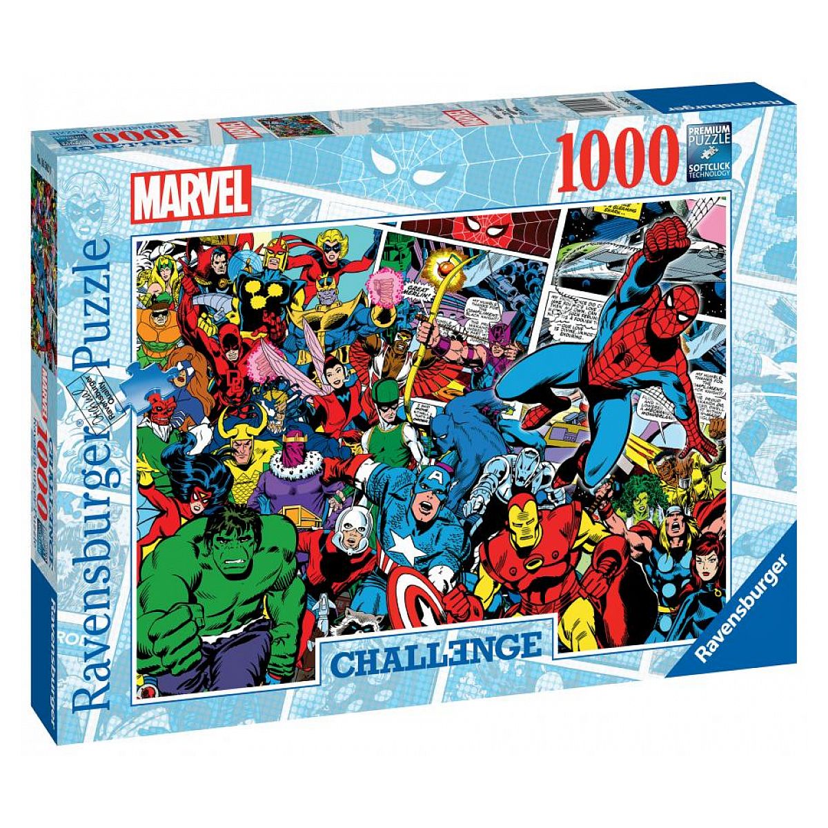 RAVENSBURGER Puzzle 1000 p - marvel (challenge puzzle)