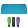 Tapis de yoga, de gym, d'exercices 180 x 60 x 1,2 cm + sac de transport. Coloris disponibles : Gris, Bleu, Vert, Violet