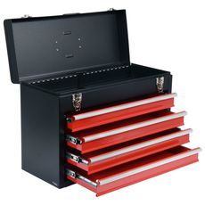 YATO Boîte a outils avec 4 tiroirs 52x21,8x36 cm