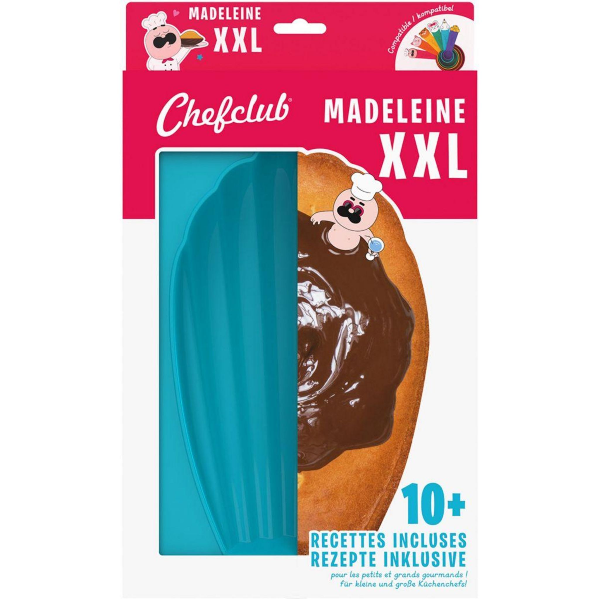 Moule Madeleine - Acheter Moule Silicone Mini Madeleines - Scrapcooking