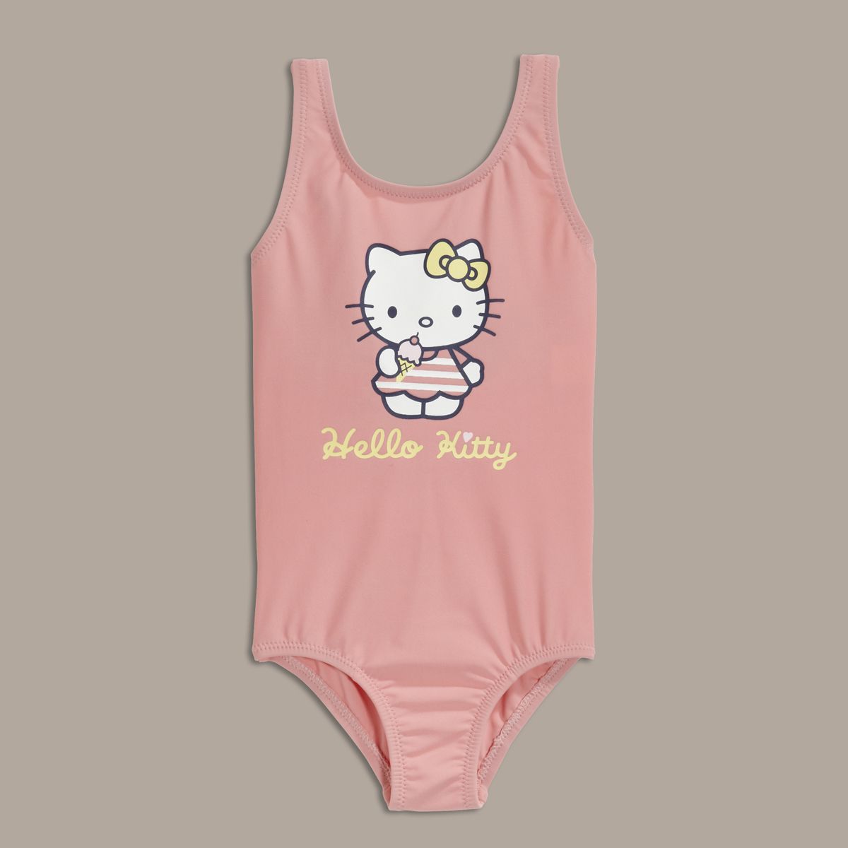 HELLO KITTY Maillot de bain 1 pi ce b b pas cher Auchan