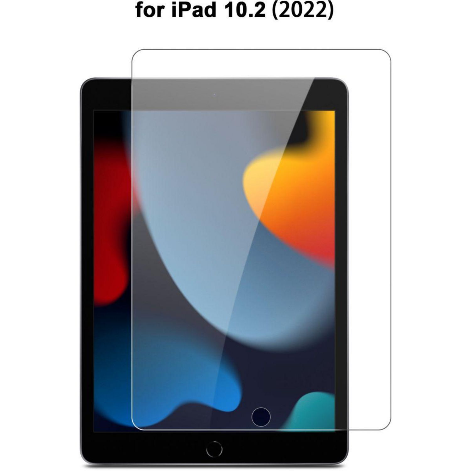 MW Protection d'écran en verre trempé pour iPad 10.2