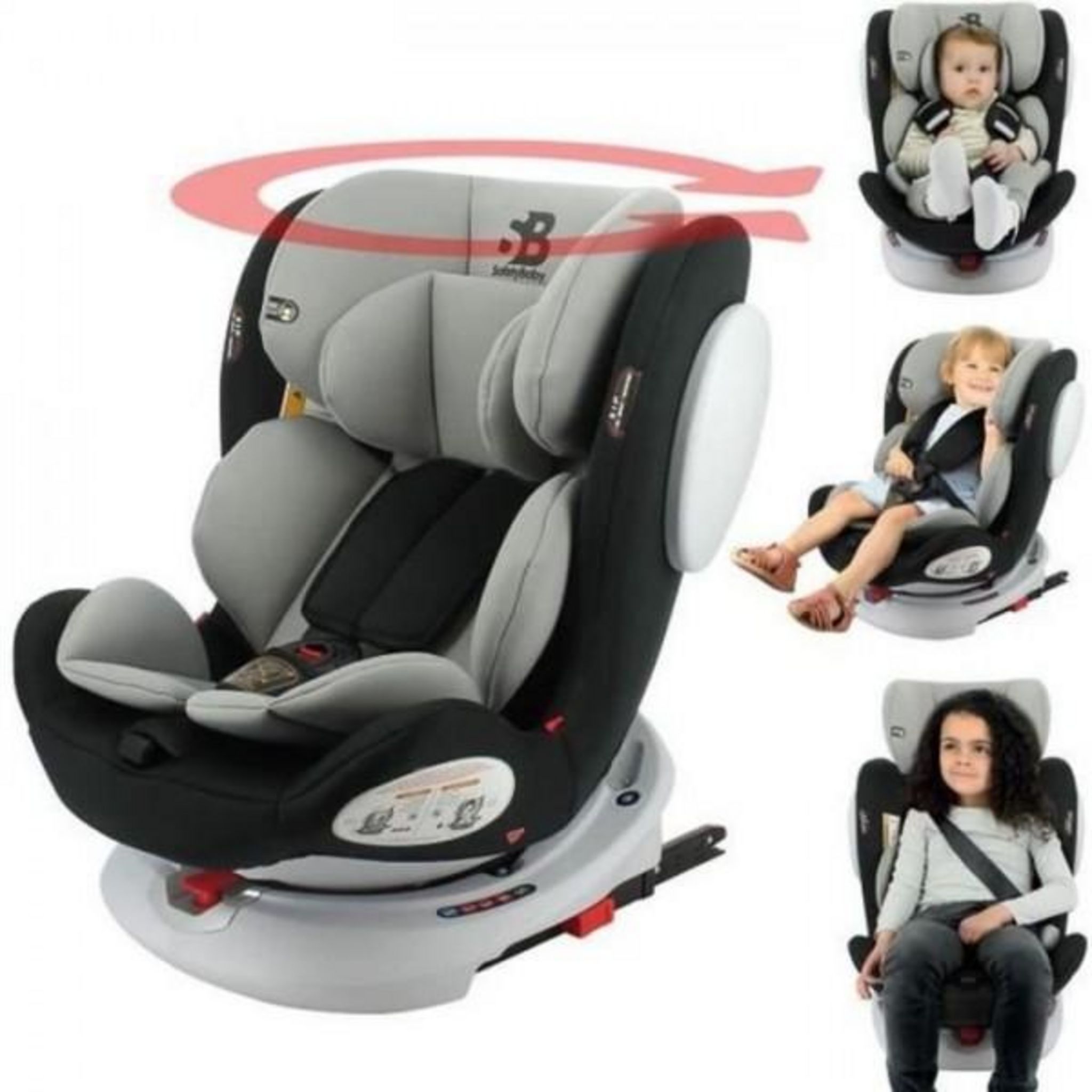 Lorelli Siège auto bébé ISOFIX groupe 0+/1/2 (0-36 kg) Lyra pas cher 