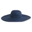 IN EXTENSO Chapeau de paille bleu femme. Coloris disponibles : Bleu