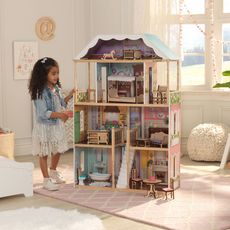 Kidkraft Maison de poupées en bois avec EZ Kraft Assembly - Charlotte