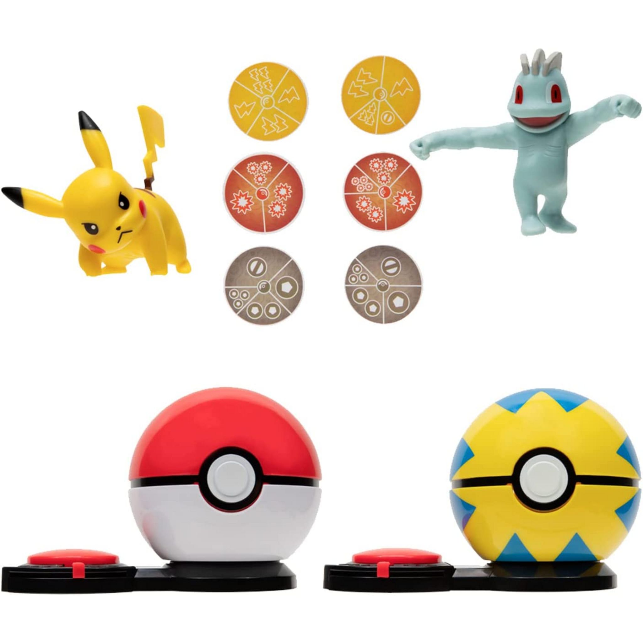 BANDAI Ceinture Pokémon Poké ball, Nest ball et Bulbizarre