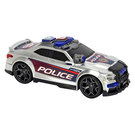 Super voiture de police, vehicules-garages