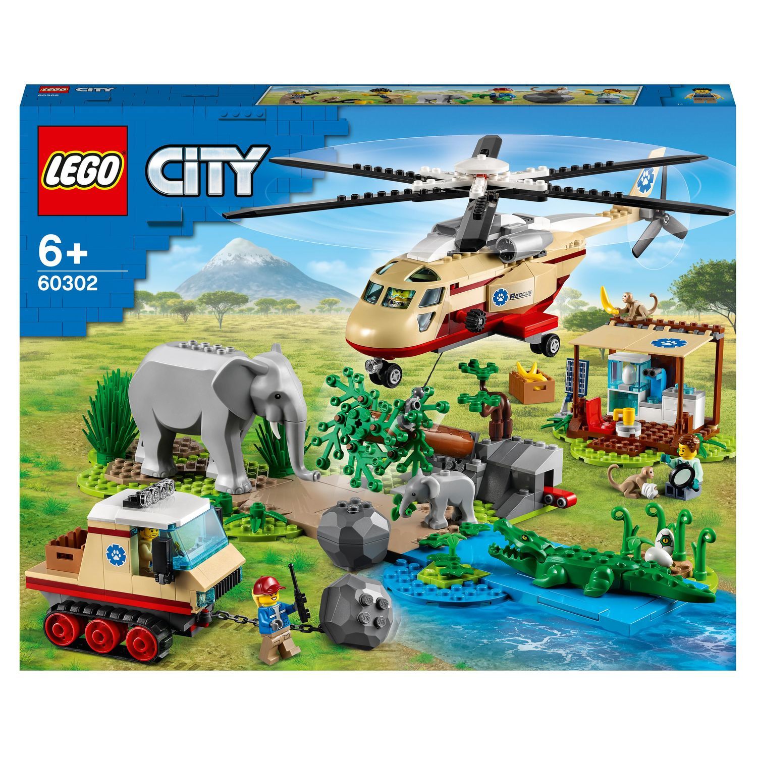 LEGO City L'Intervention de l'hélicoptère des Pompiers : Chez