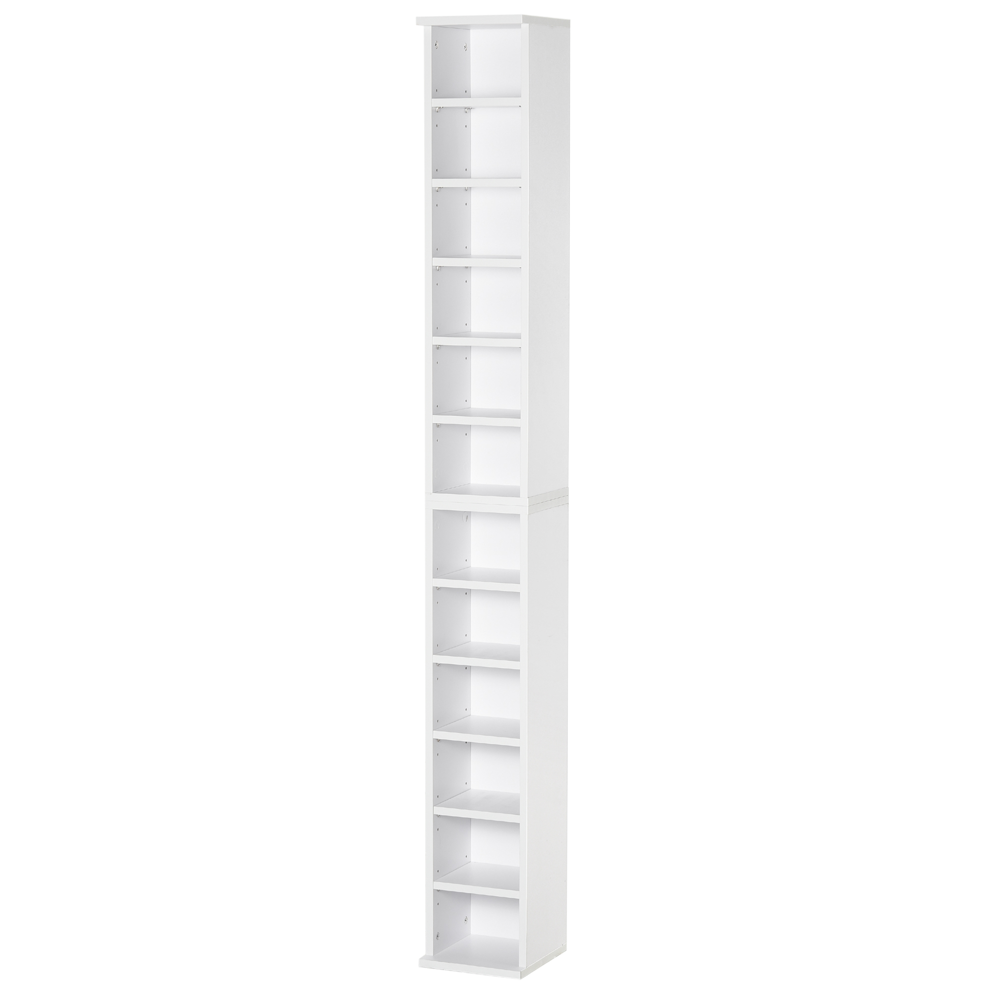 Armoire Homcom Étagère colonne armoire de rangement CD 12