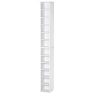 HOMCOM Lot de 2 Étagères Colonnes Modulables Étagère Rangement CD