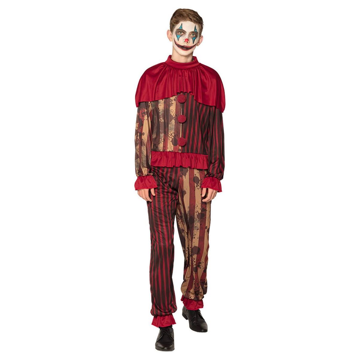 Boland Déguisement clown de minuit - Adolescent - Garçon - 14/16 ans (156 à 174 cm)