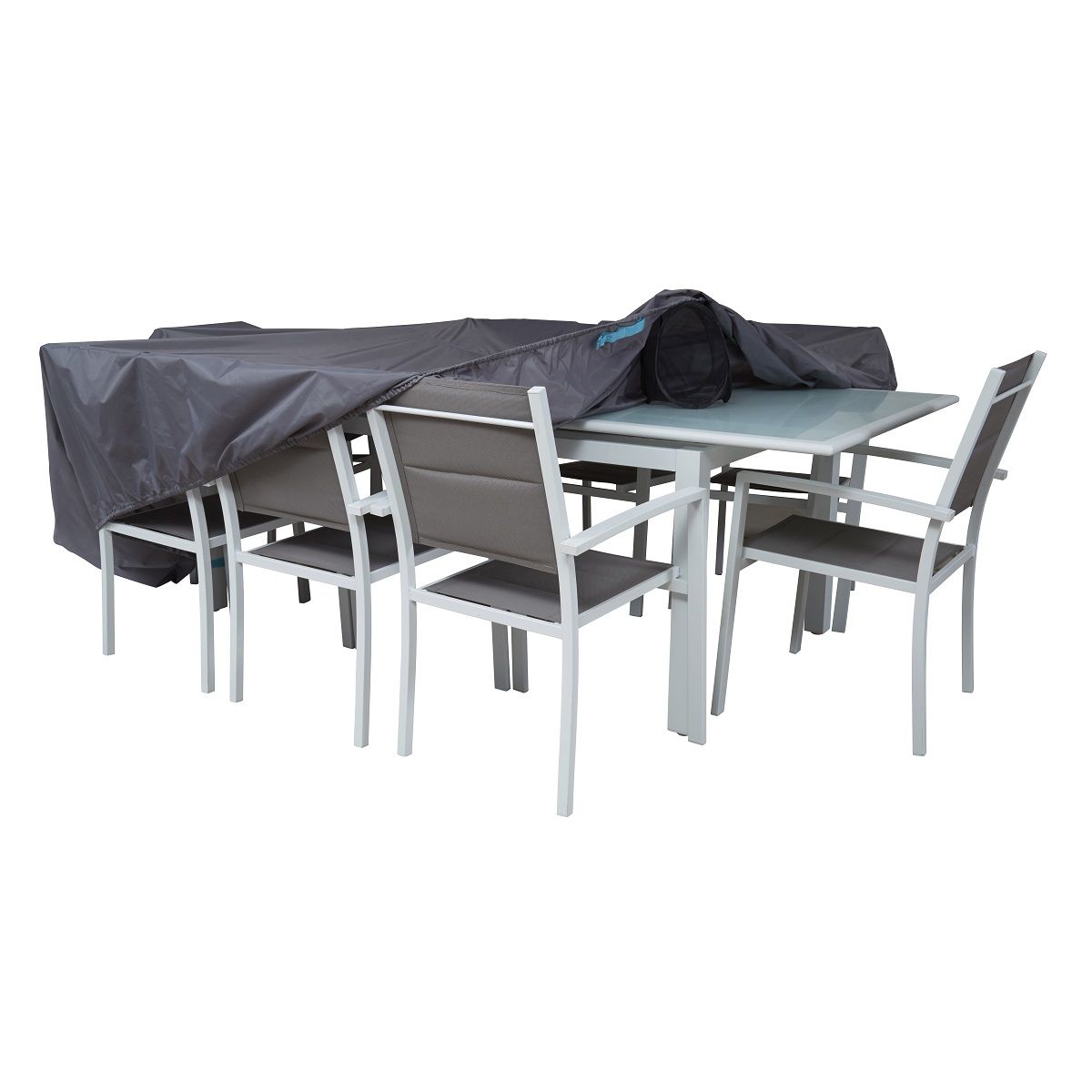Housse URBAN 310x130x60cm polyester pour table de jardin
