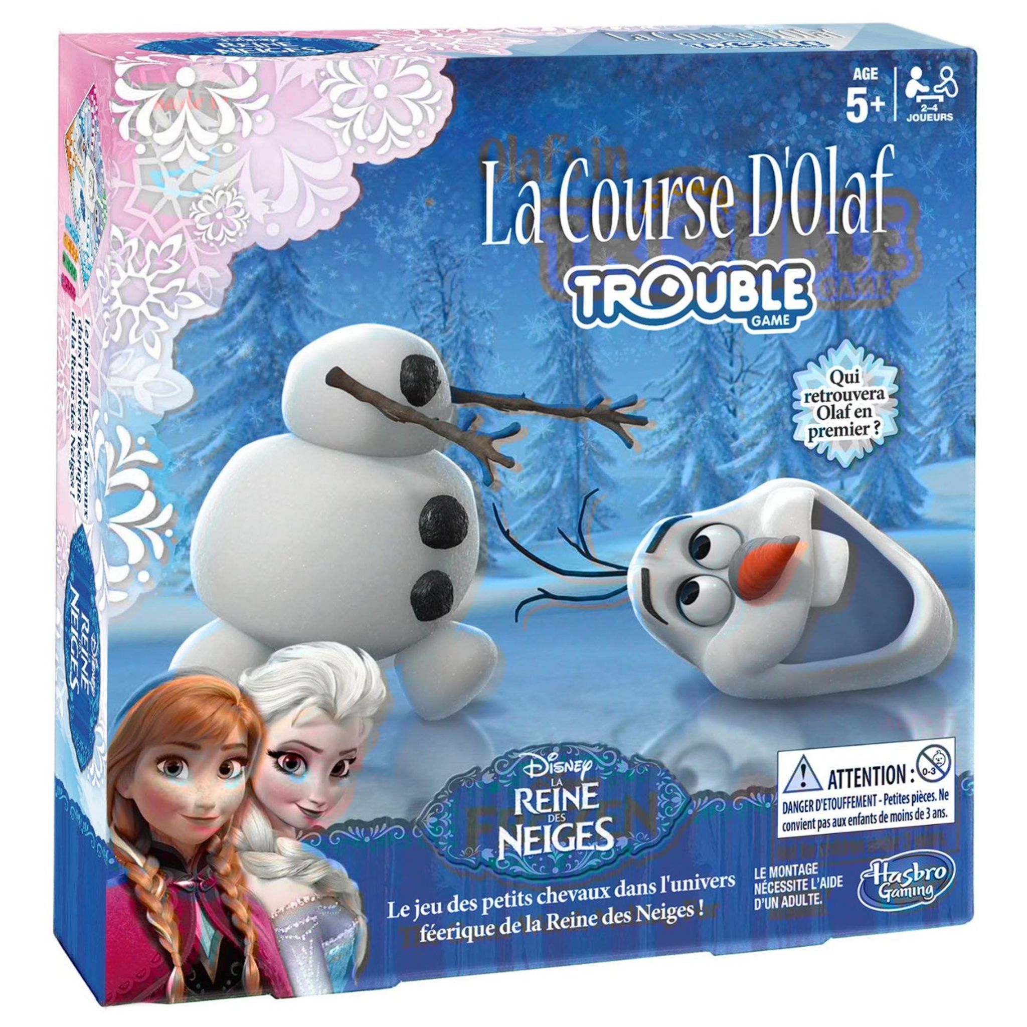 HASBRO La course d'Olaf, La Reine des Neiges pas cher 