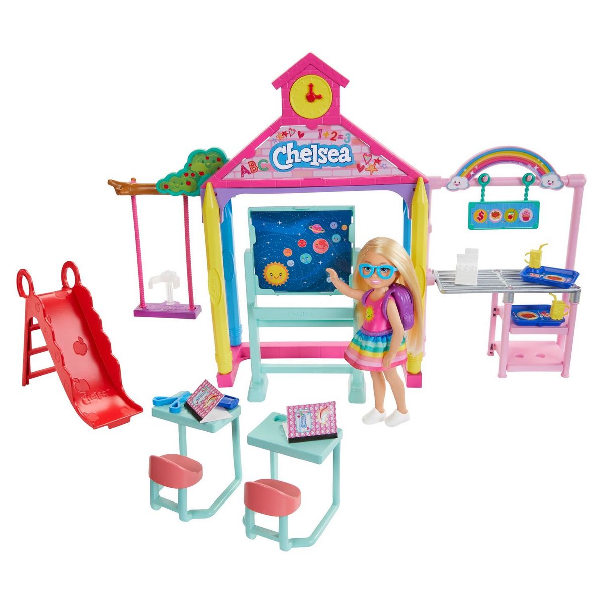 BARBIE Barbie Coffret Chelsea à l'Ecole pas cher - Auchan.fr