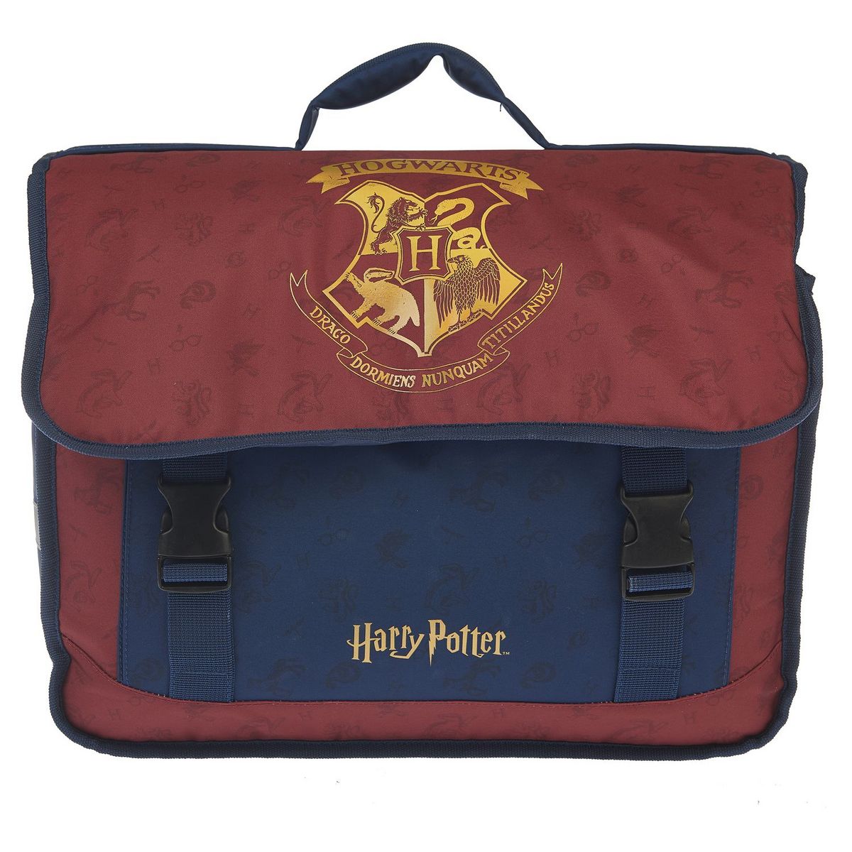 HARRY POTTER Cartable 41 cm rouge pas cher 