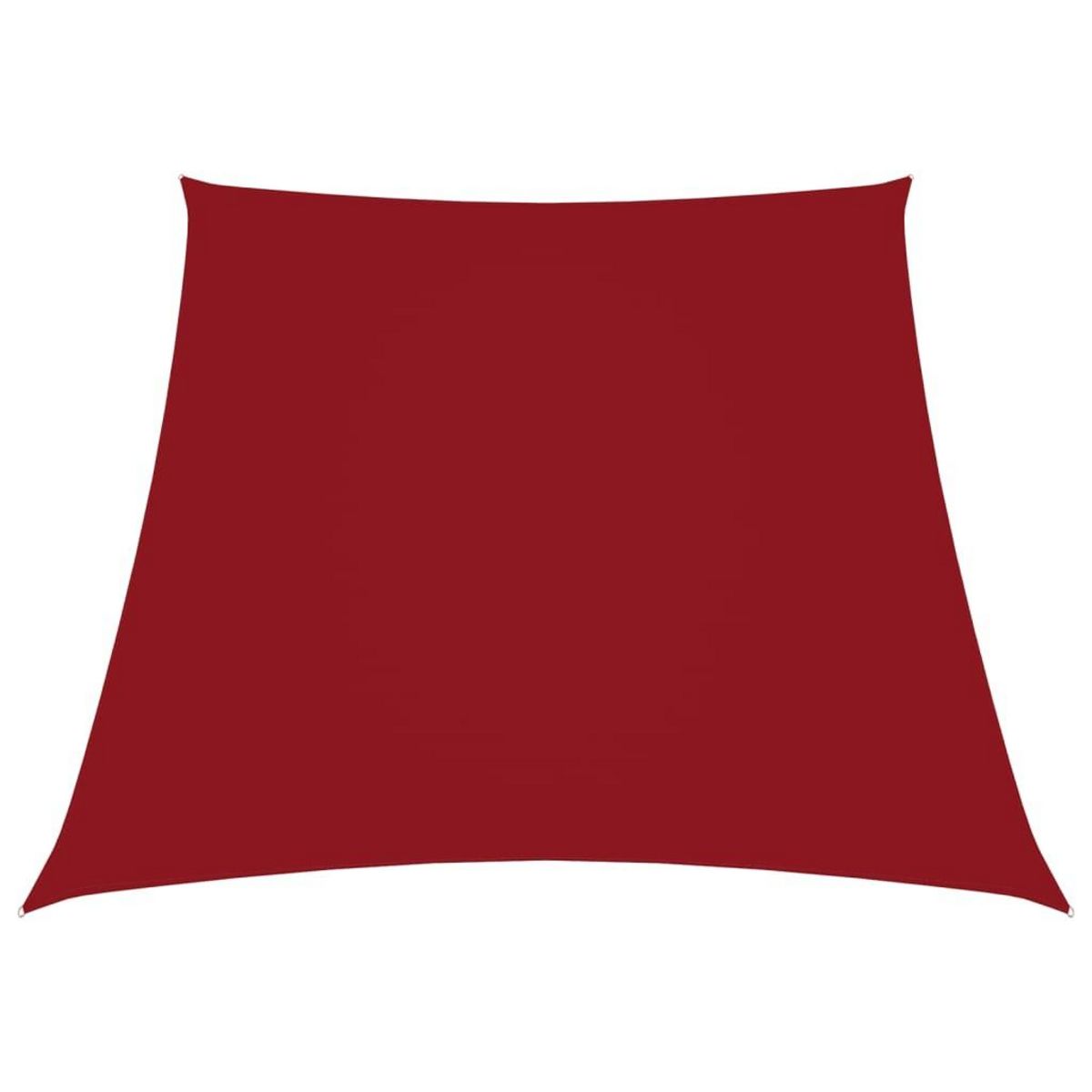 VIDAXL Voile de parasol Tissu Oxford trapeze 3/5x4 m Rouge