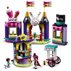 LEGO Friends 41687 - Les stands de la fête foraine magique