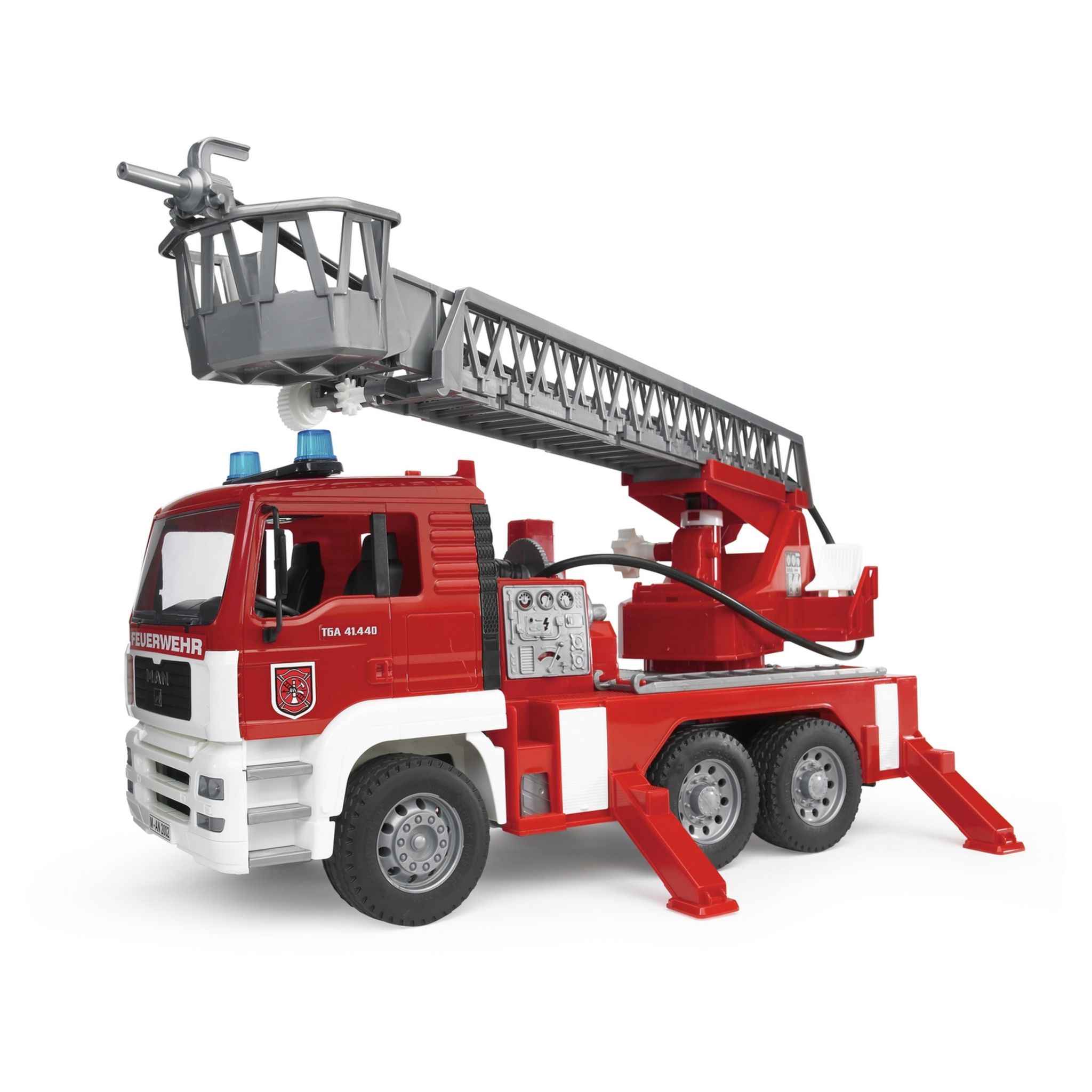 Playmobil® 1.2.3 - Camion de pompier avec échelle pivotante - 6967