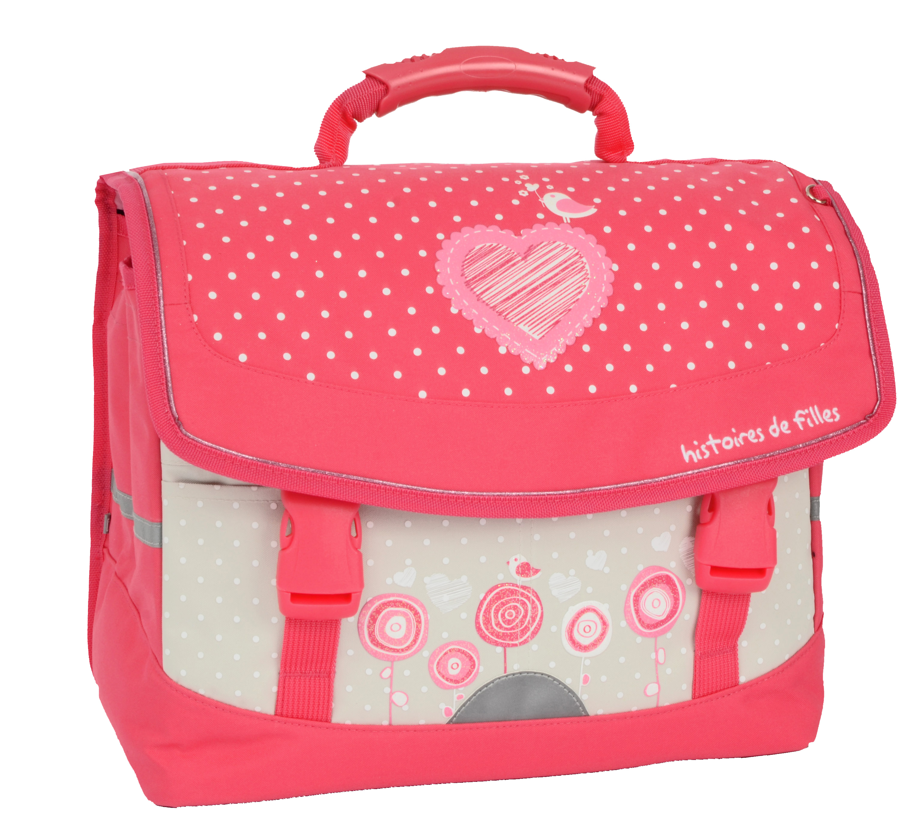 AUCHAN Cartable 36 cm Histoires de filles pas cher Auchan