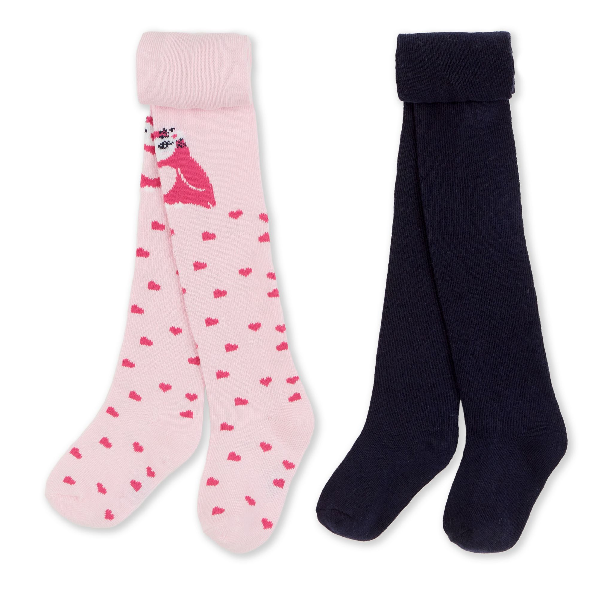 INEXTENSO Lot de 2 chaussettes antidérapantes de noël bébé pas cher 