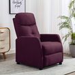 Fauteuil inclinable Violet Tissu
