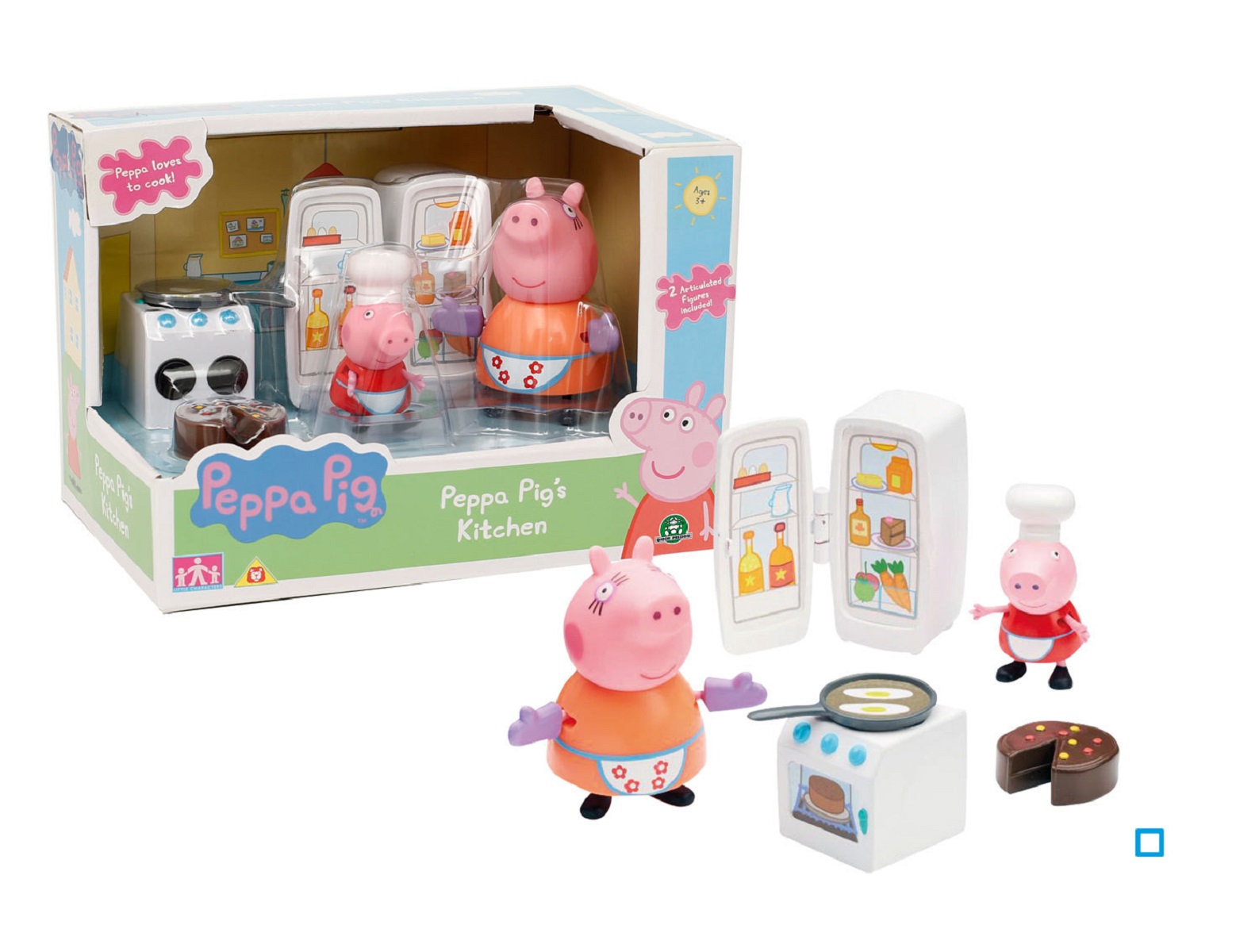 Soldes Giochi Preziosi Maison de luxe Peppa Pig avec 2 personnages