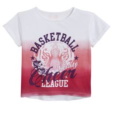 IN EXTENSO Tee-shirt manches courtes imprimé basketball (FUCHSIA)