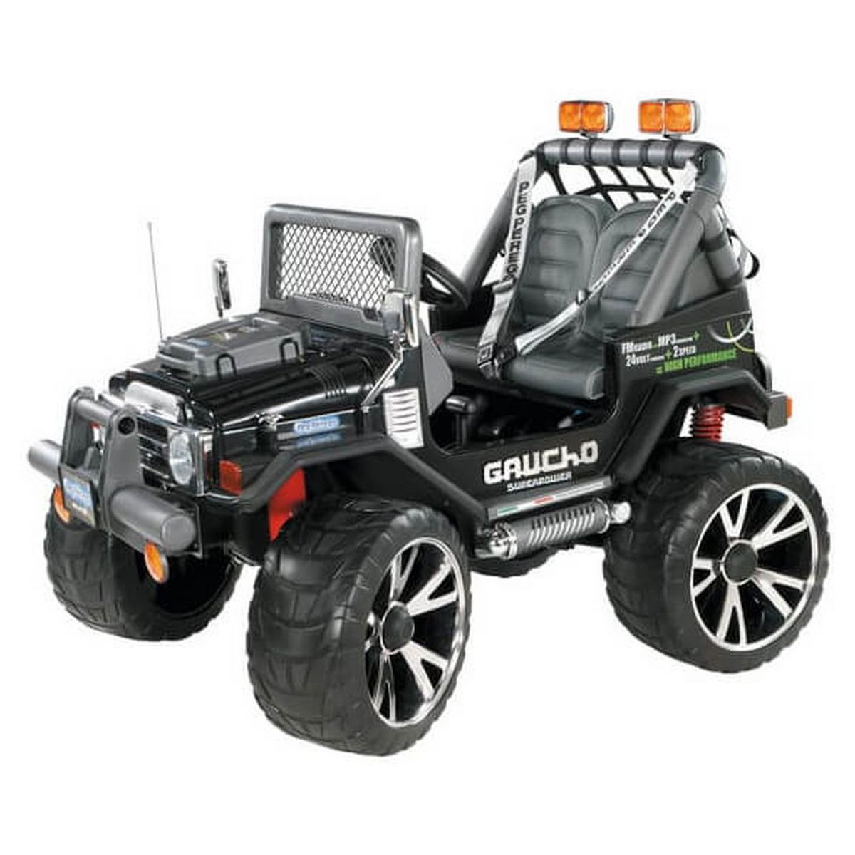 PEG PEREGO Véhicule Gaucho 4X4 SuperPower 24 V - 2 places
