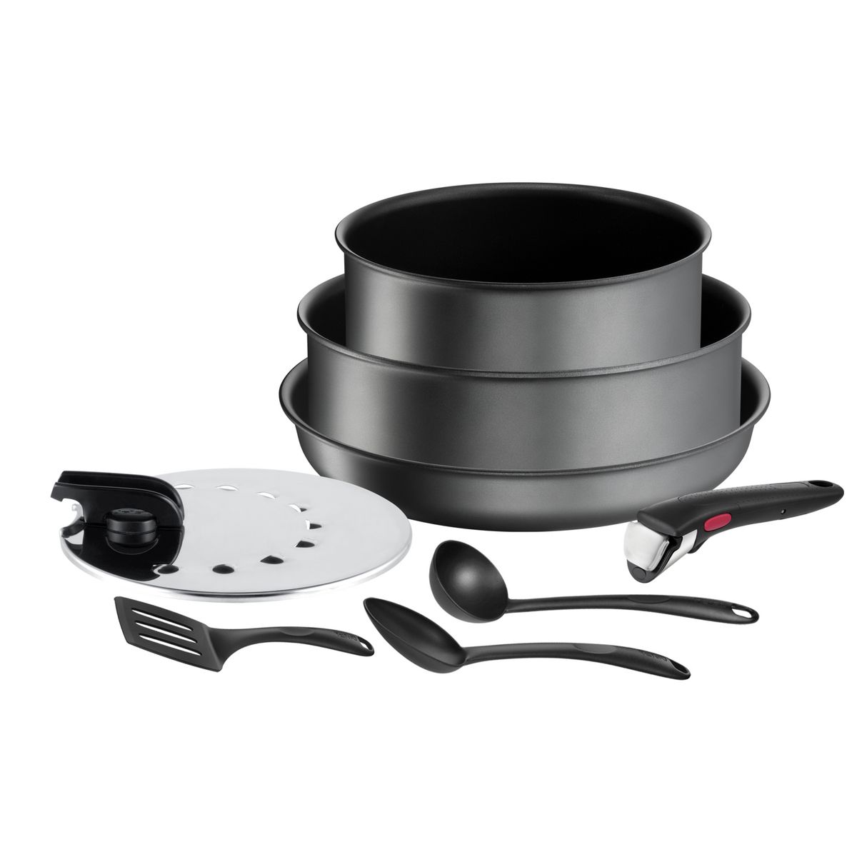 Ingenio Daily chef ON frying pan set, 8 pieces