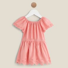IN EXTENSO Robe broderie bébé fille (rose)