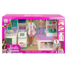 MATTEL  Coffret clinique de Barbie + poupée Barbie