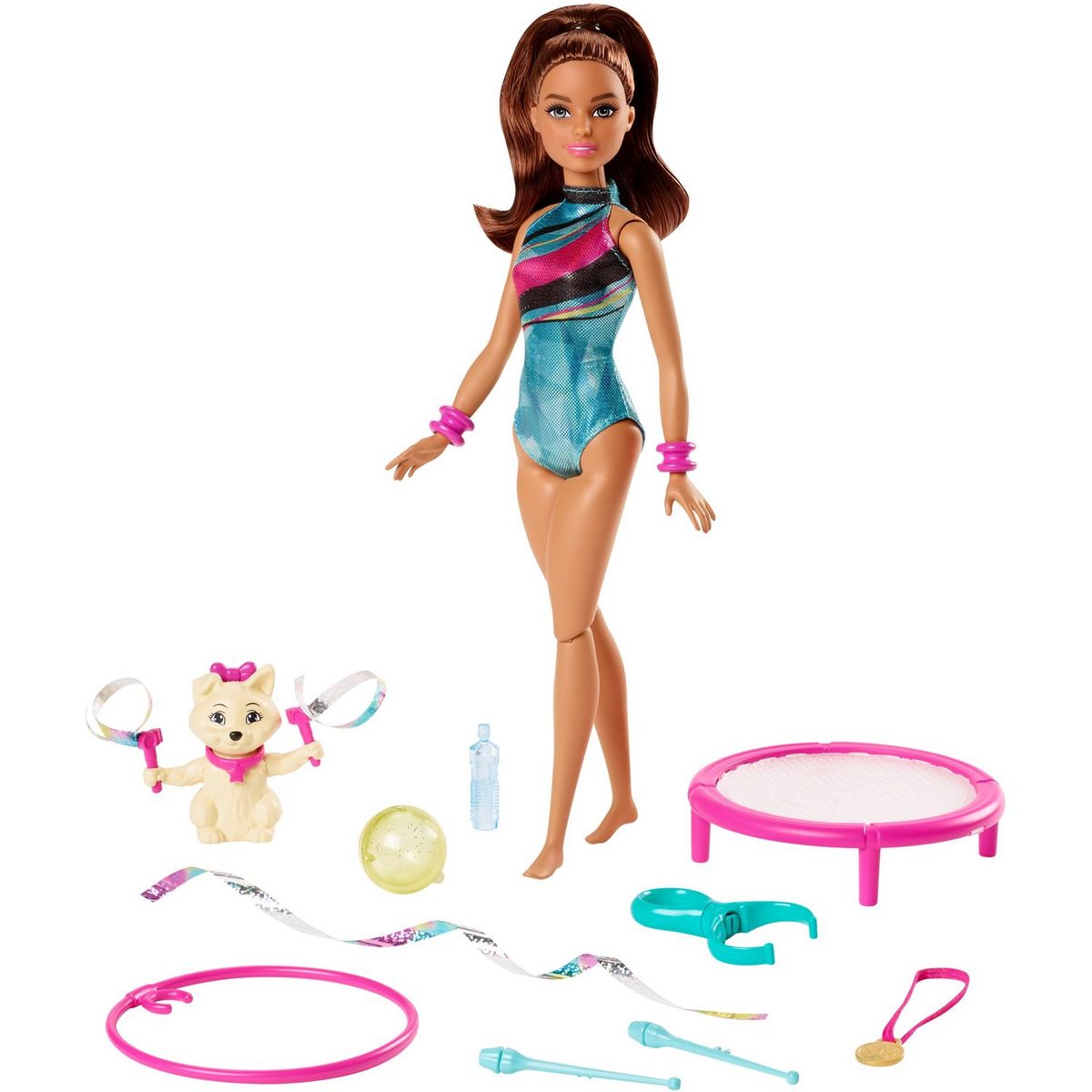 BARBIE Coffret Barbie Térésa Gymnastique pas cher 