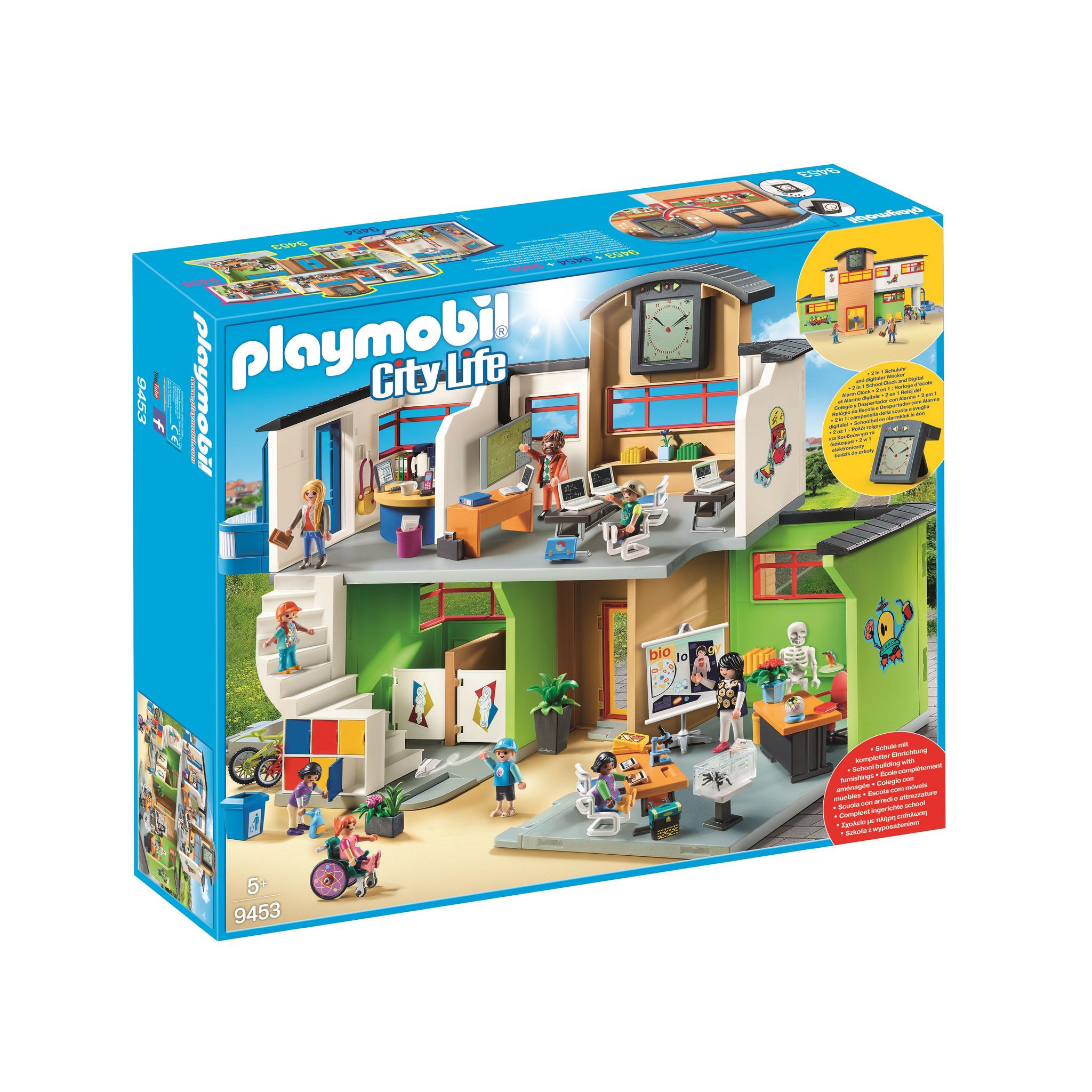 Playmobil PLAYMOBIL City Life 71327 école aménagée