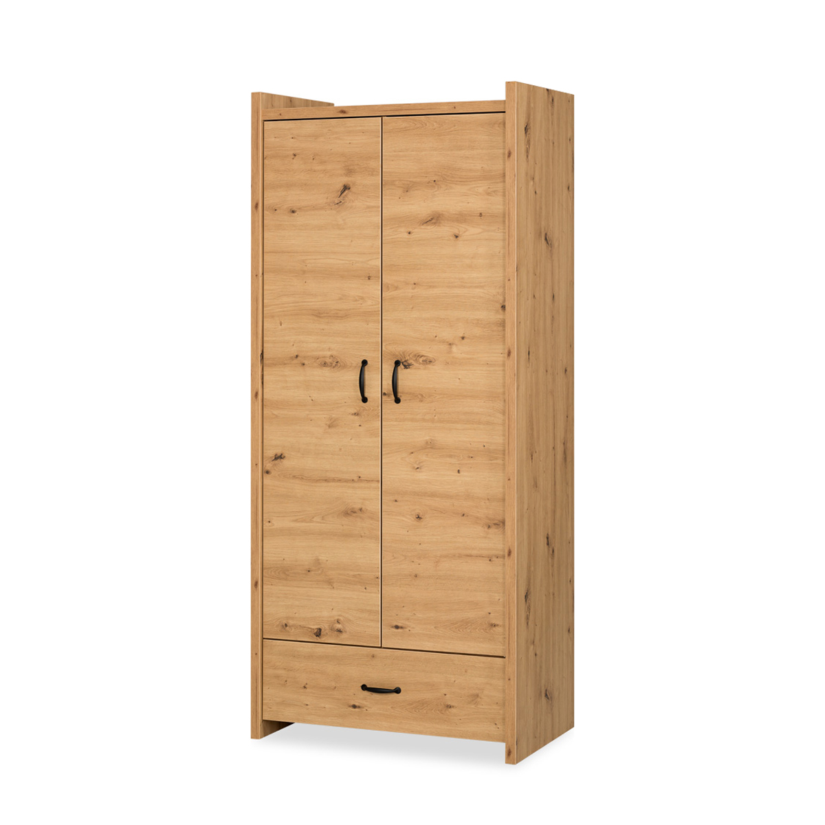 LITTLE SKY BY KLUPS Armoire 2 portes LittleSky by Klups Amelia Oak