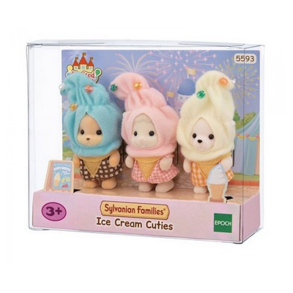 SYLVANIAN FAMILIES - Le duo des bébés en costumes lapin et chien