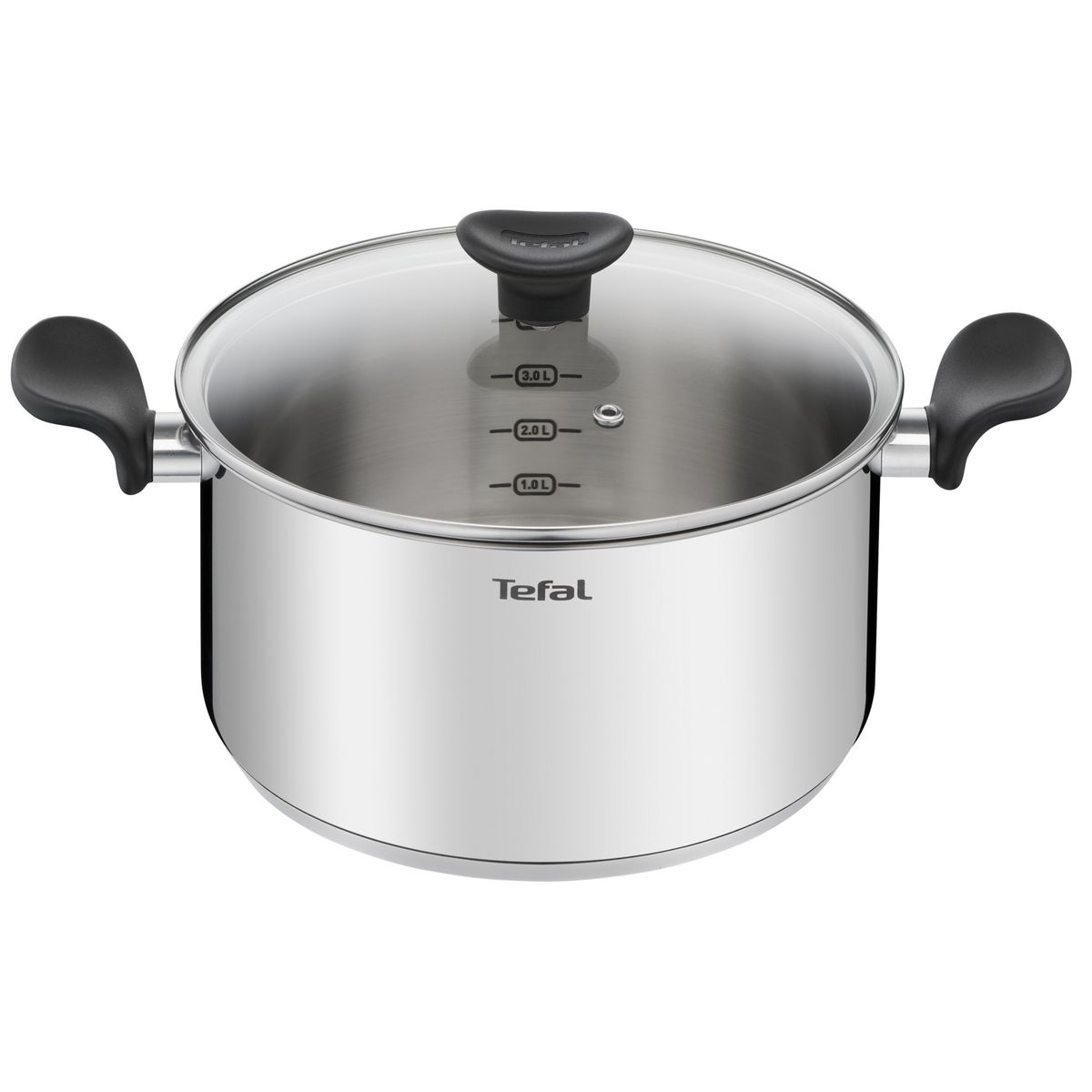 Tefal E7555244 Expérience Faitout Tous Feux Dont Induction, Aluminium,  Noir, 26 cm, 38,6 x 32,6 x 17,1 cm : : Cuisine et Maison