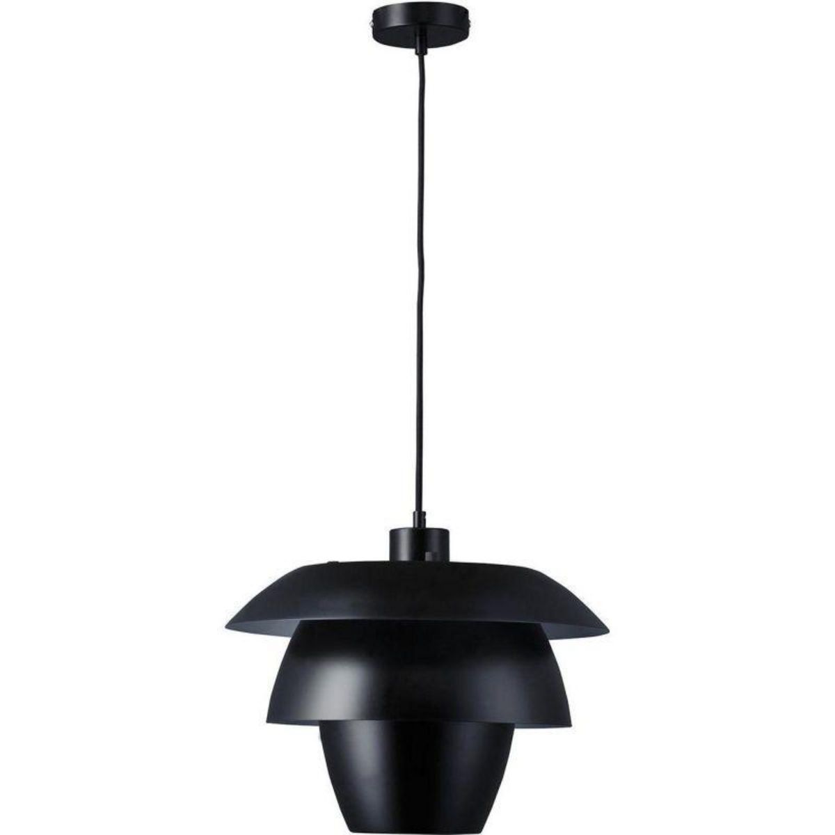 Paris Prix Lampe Suspension Design  Glenwood  150cm Noir