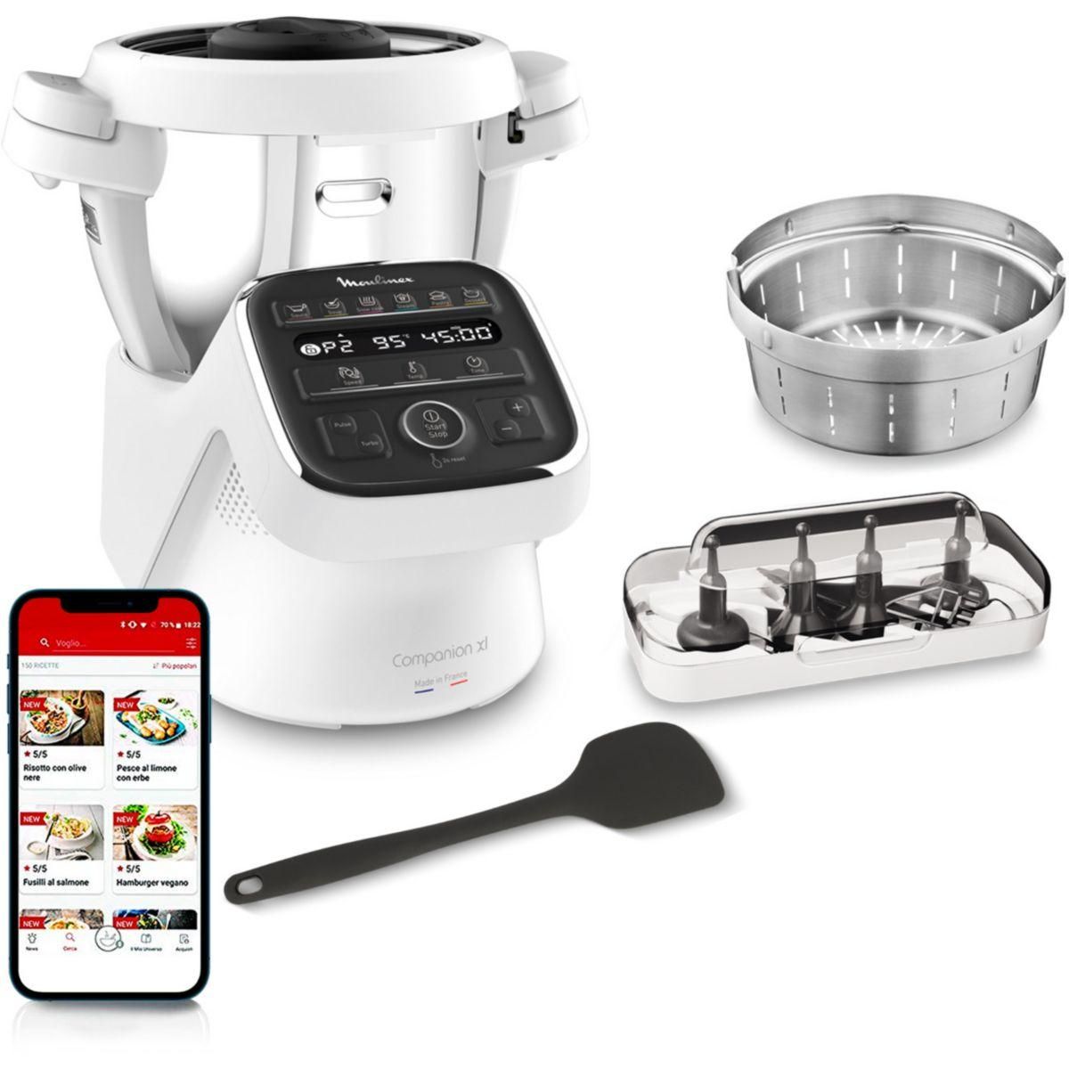 robot cuiseur cuisine companion xf38h037 - Moulinex