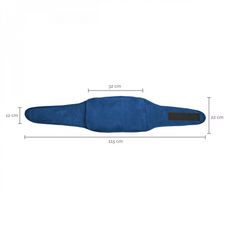 VIVEZEN Chauffe mains, manchon chauffant 32 x 22 cm avec ceinture réglable (Bleu)