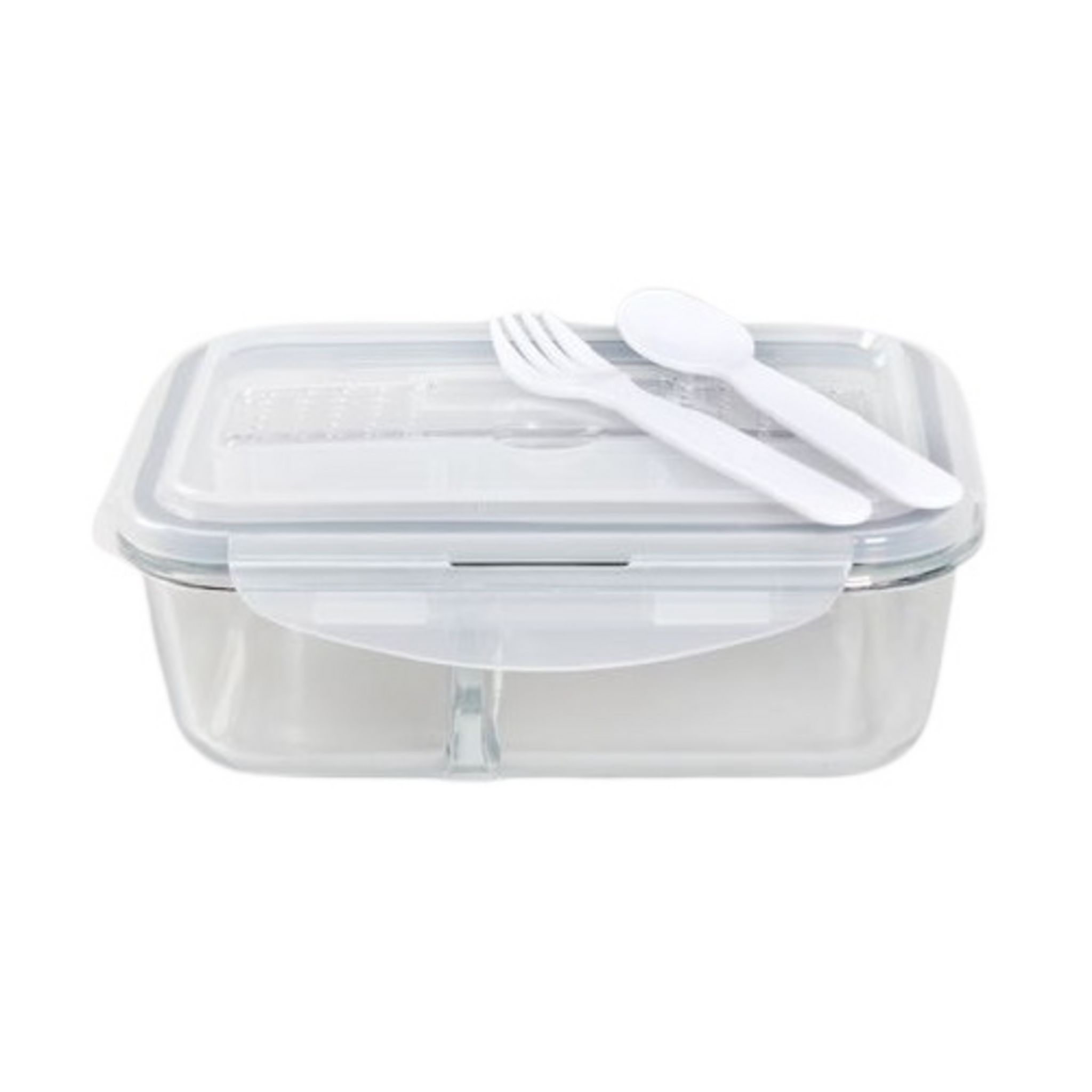 Lunch box 2 niveaux avec couverts pas cher 