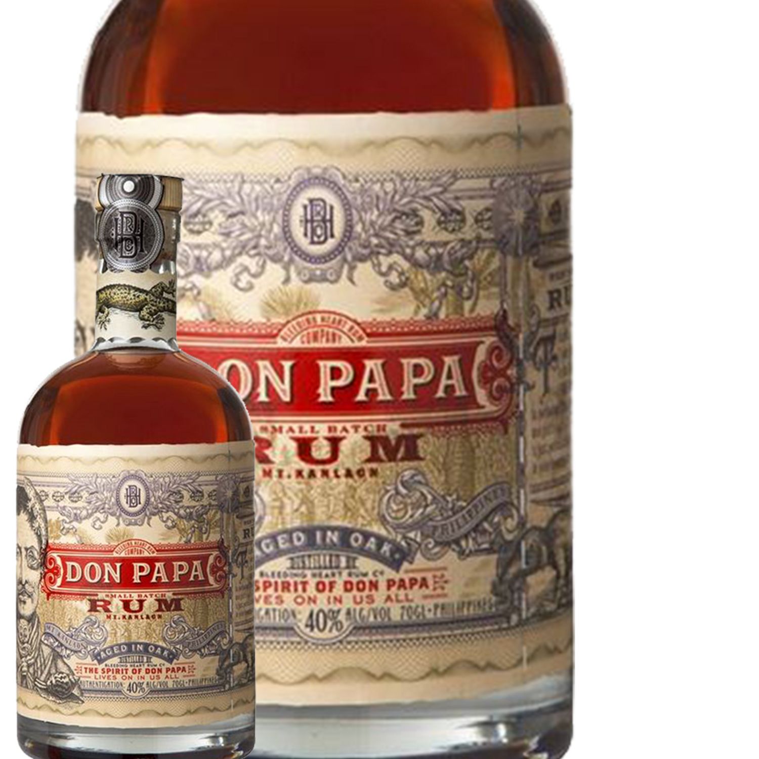 Coffret Don Papa + un jeu de carte 40%