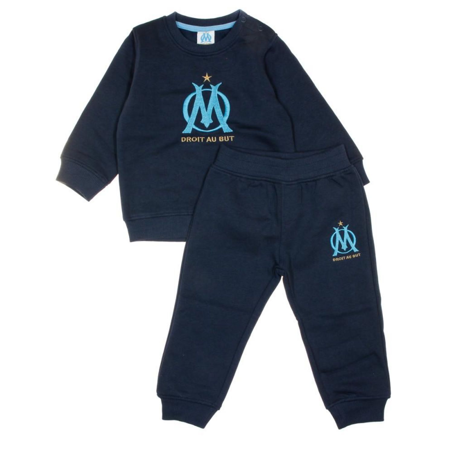 Jogging enfant garçon - Marine/multico